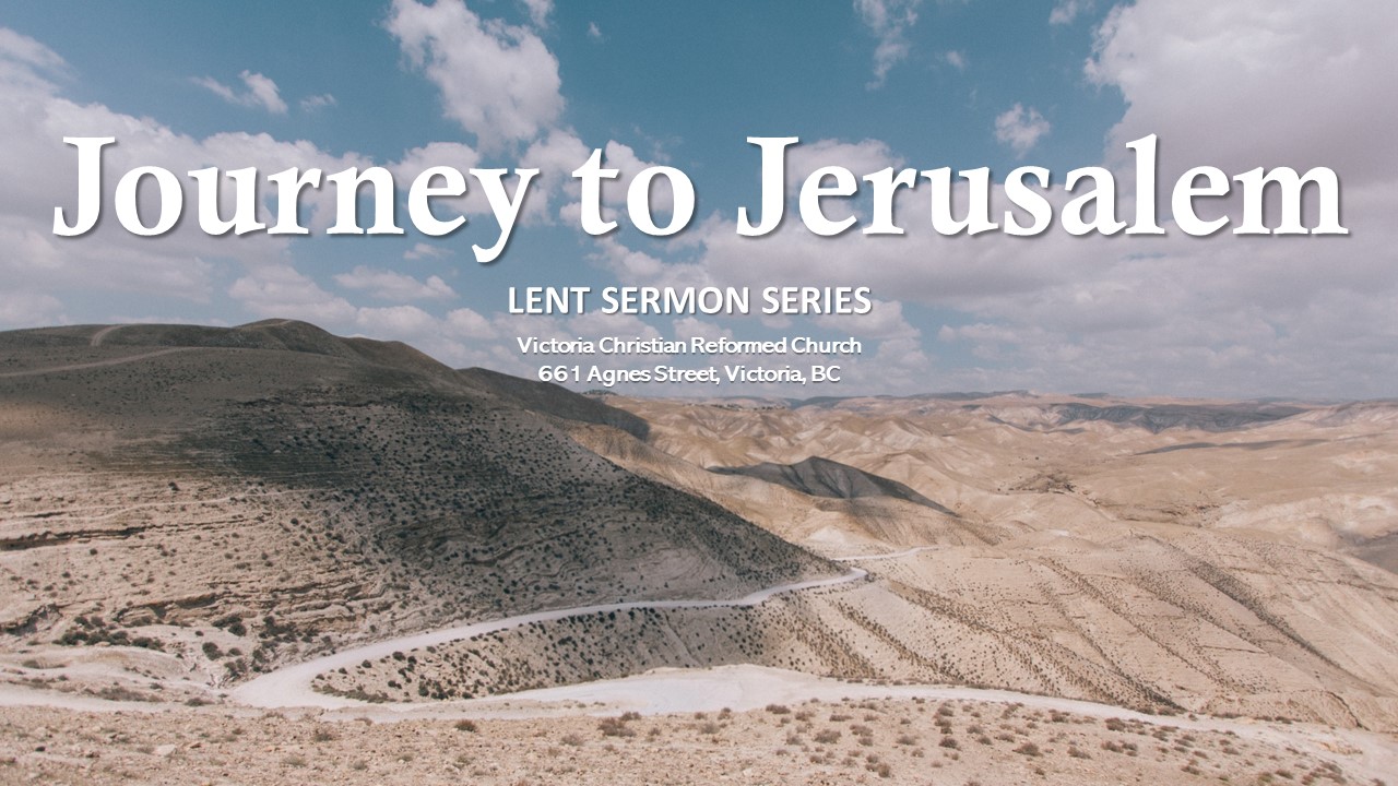 Journey to Jerusalem road through Israeli desert photo